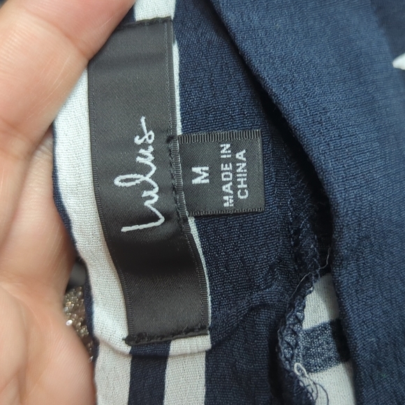 NWT LULU'S Coastal Living Striped 2 Piece Jumpsuit - Picture 13 of 13